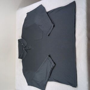 Haggar XL- XXL green LS Polo shirt EUC